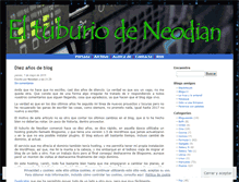 Tablet Screenshot of neodian.es
